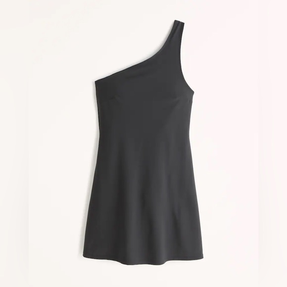 Abercrombie Mini One Shoulder Traveler Exercise Dress - Picture 2 of 6